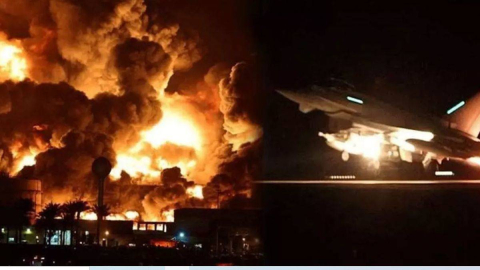 ABD ve İngiltere'den Yemen'e saldırı.