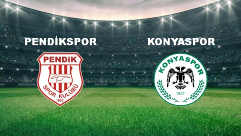 Pendikspor - Konyaspor Maçı Ne Vakit? Pendikspor - Konyaspor Maçı Hangi Kanalda Canlı Yayınlanacak?