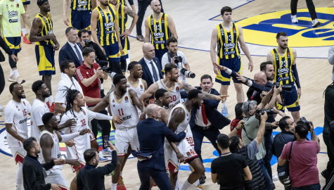 Fenerbahçe Beko-Monaco maçının akabinde gerginlik yaşandı