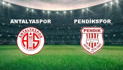 Antalyaspor - Pendikspor Maçı Ne Vakit? Antalyaspor - Pendikspor Maçı Hangi Kanalda Canlı Yayınlanacak?