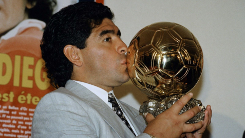 Maradona'nın mükafatı satılıyor: 5 milyon dolar beklentisi