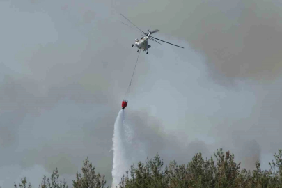 Çanakkale’deki tarihi yangında uçak ve helikopterler 708 sorti yaptı, 146 saat havada kaldı