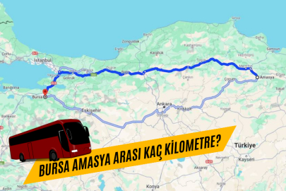 Bursa Amasya Arası Kaç Km?