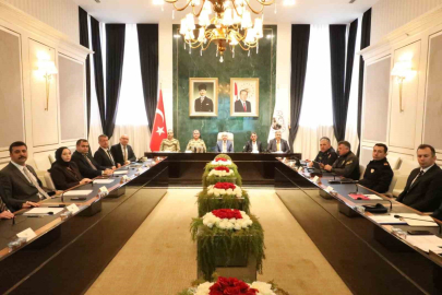 Kırklareli’nde İl Güvenlik ve Asayiş Koordinasyon toplantısı yapıldı