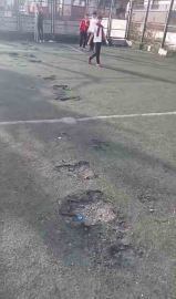 Patates tarlası değil, futbol sahası