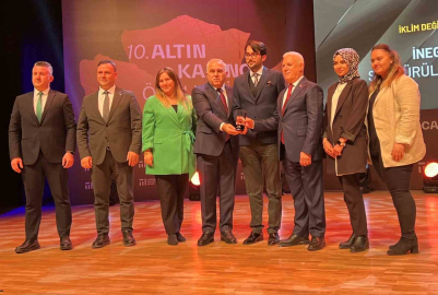 “Sürdürülebilir Hava Kalitesi Ölçüm Ağı Projesi” İnegöl’e ödül getirdi