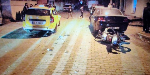 Keşan’da otomobile çarpan motosikletin sürücüsü yaralandı