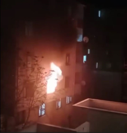 Çorlu’da korkutan yangın: Dumandan etkilenen 3 kişi hastaneye kaldırıldı