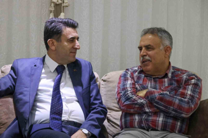 Bilecik Valisi Aygöl, gazi Avcı ile bir araya geldi