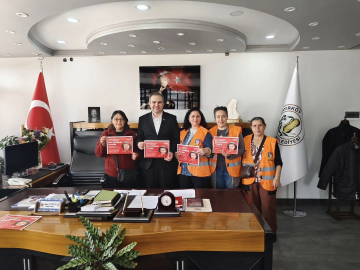 LÖSEV gönüllülerinden Bayırköy Belediyesine ziyaret