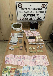 Silivri’de uyuşturucu ticareti yapanlara operasyon