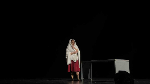 Nazan Kesal, Maltepe’de sahne aldı