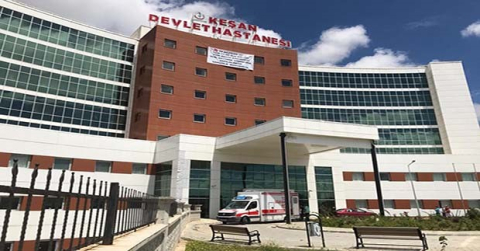 Keşan’da anestezi teknikeri çalıştığı hastanede ölü bulundu