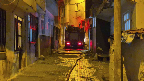 Tekirdağ’da korkutan yangın