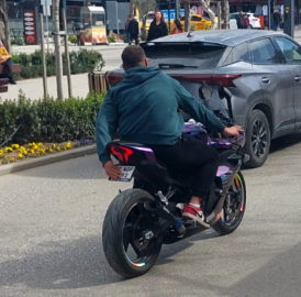 Kaçmaya çalışsa da polise yakalanmaktan kurtulamadı