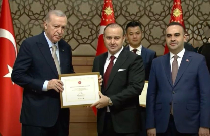 Cumhurbaşkanı Erdoğan’dan Bursalı firmaya teşekkür belgesi