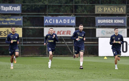 Fenerbahçe, Bodrum FK maçı hazırlıklarını sürdürdü