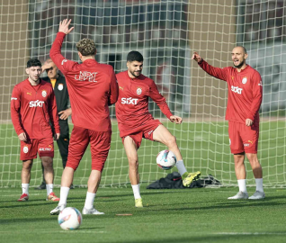 Galatasaray, Beşiktaş maçı hazırlıklarını sürdürdü