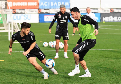 Beşiktaş’ta Galatasaray maçı hazırlıkları devam ediyor