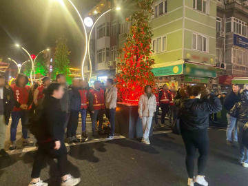 Bandırma’da eylemde gerginlik, 8 kişiye adli işlem başlatıldı