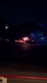 Uludağ’da otel yangınının başladığı anlar kamerada