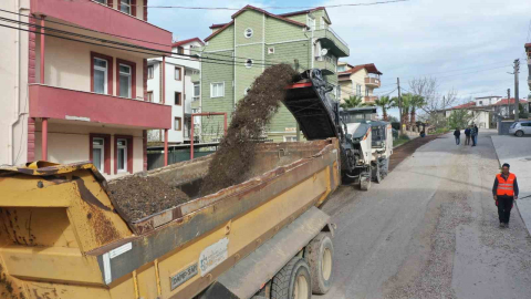 Serdar Mahallesi’nde altyapı tamamlandı, sıra asfaltta