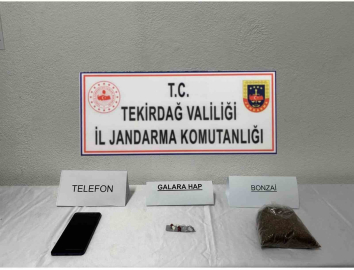Tekirdağ’da jandarmadan uyuşturucu operasyonları