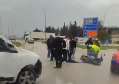 Bandırma’da iki araç çarpıştı: 2 yaralı