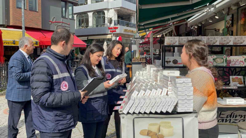 Edirne’de bayram öncesi sıkı denetim