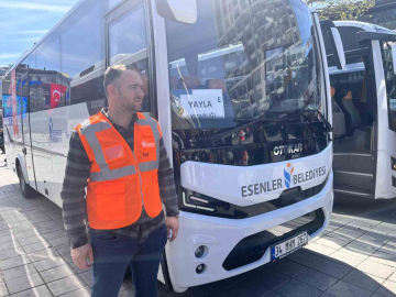 Esenler Belediyesi’nden kabir ziyareti yapmak isteyen vatandaşlara ücretsiz ulaşım desteği