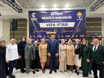 Bilecik’te ‘Vefa İftar’ programının sonuncusu düzenlendi