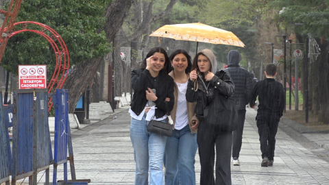 Kırklareli’nde sağanak yağış etkili oluyor