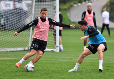 Beşiktaş’ta, Göztepe maçı hazırlıkları başladı