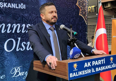 AK Parti Balıkesir İl Teşkilatı’nda bayramlaşma coşkusu