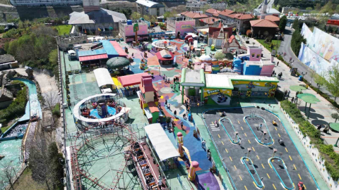 Bayramın ikinci gününde çocuklar Vialand’a akın etti