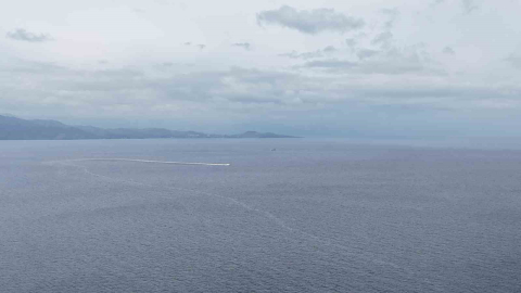 Ayvacık açıklarında botun battığı bölgede arama kurtarma çalışmaları devam ediyor