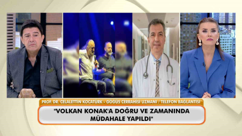 Volkan Konak’a ilk müdahaleyi yapan doktor canlı yayında konuştu