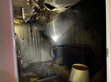 Tek katlı evde çıkan yangın söndürüldü