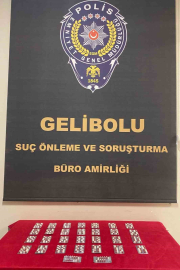 Çanakkale’de sentetik hapla yakalanan şüpheli tutuklandı