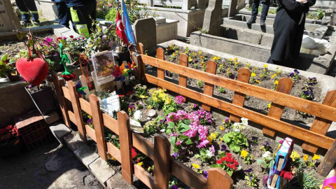 Mattia Ahmet Minguzzi’nin tahrip edilen mezarı Bahçelievler Belediyesi onardı