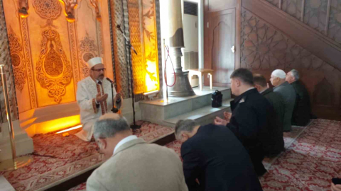 Bursa’da şehit polisler için hatim