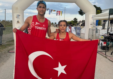 Atletizm Yürüyüş Milli Takımı, Balkan Şampiyonası’nda ikinci oldu