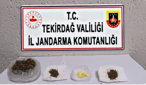 Tekirdağ’da jandarmadan uyuşturucu operasyonları: 6 kişi gözaltına alındı