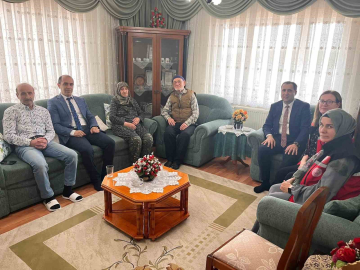 Bilecik’te şehit ailesine anlamlı ziyaret