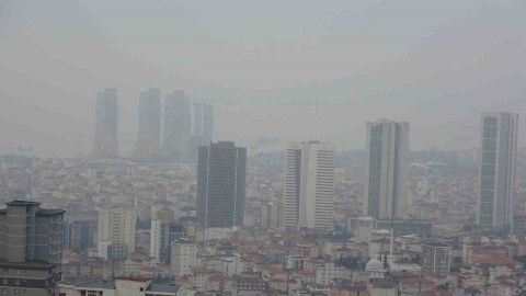 Anadolu Yakası’nın alçak kesimlerinde kirli hava etkili oldu