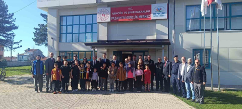 Vali Aygöl, Pazaryeri Halk Kütüphanesi’nin açılış törenine katıldı