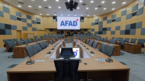 Muhtemel afetler ve acil durumlar artık bu salondan yönetilecek