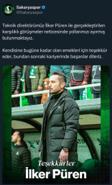 Sakaryaspor’da Teknik Direktör İlker Püren ile yollar ayrıldı