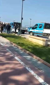 Sahildeki seyyar satıcılara operasyon