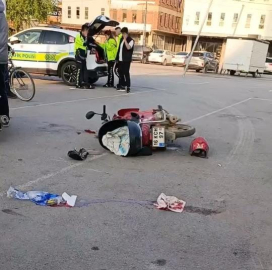 Bursa’da kafa kafaya çarpıştılar